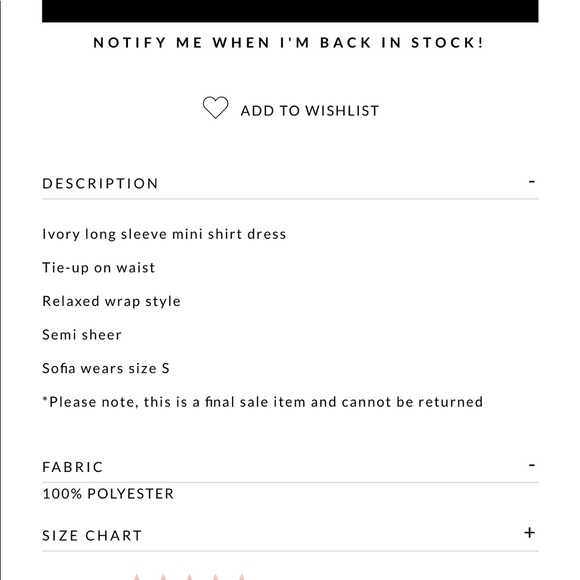 NWT Tiger mist dress - Picture 7 of 7